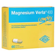 Magnesium Verla 400 Kapseln (PZN 13984512)