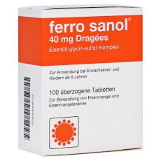 Ferro sanol 40mg Dragees (PZN 03028737)