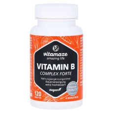 VITAMIN B COMPLEX extra hochdosiert vegan Tabl. (PZN 13815258)