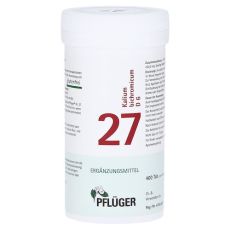BIOCHEMIE Pflüger 27 Kalium bichromicum D 6 Tabl. (PZN 05919268)