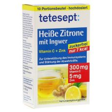 TETESEPT heiße Zitrone mit Ingwer zuckerfr.Pulver (PZN 09714089)
