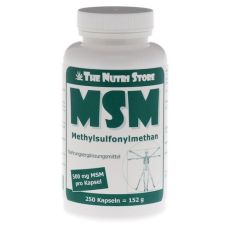 MSM 500 mg Methylsulfonylmethan Kapseln (PZN 05987815)