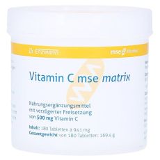 VITAMIN C MSE Matrix Tabletten (PZN 01046599)