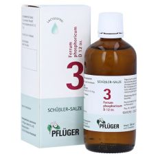 BIOCHEMIE Pflüger 3 Ferrum phosphoricum D 12 Tro. (PZN 06324086)