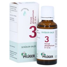 BIOCHEMIE Pflüger 3 Ferrum phosphoricum D 12 Tro. (PZN 06323833)