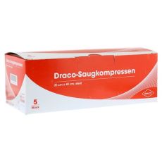 SAUGKOMPRESSEN steril 20x40 cm Draco (PZN 06563158)