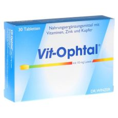 VIT OPHTAL mit 10 mg Lutein Tabletten (PZN 04781098)