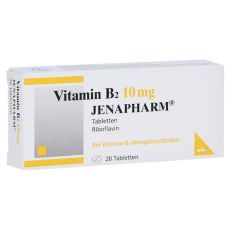 Vitamin B2 10mg JENAPHARM (PZN 02452060)