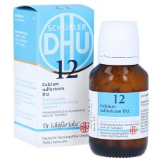 BIOCHEMIE DHU 12 Calcium sulfuricum D 12 Tabletten (PZN 02581076)