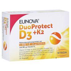 EUNOVA DuoProtect D3+K2 1000 I.E./80 µg Kapseln (PZN 13360622)