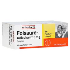 Folsäure-ratiopharm 5mg (PZN 04010113)