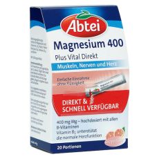 Abtei Magnesium 400 + Vitamin B Komplex Granulat (PZN 07641038)