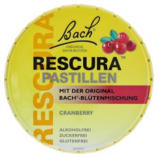 BACHBLÜTEN Original Rescura Pastillen Cranberry (PZN 16391706)