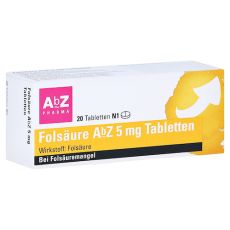 Folsäure AbZ 5mg (PZN 01234533)