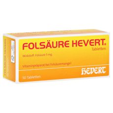 Folsäure-Hevert (PZN 08441494)