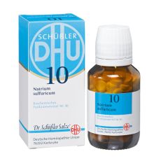 BIOCHEMIE DHU 10 Natrium sulfuricum D 12 Tabletten (PZN 00274683)