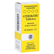 CITROKEHL Tabletten (PZN 00733116)