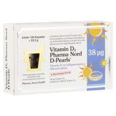 VITAMIN D3 PHARMA Nord D-Pearls 38 µg Kapseln (PZN 12511473)