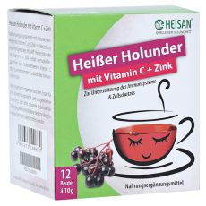 HEISAN heißer Holunder+Vitamin C+Zink Pulver (PZN 15656019)