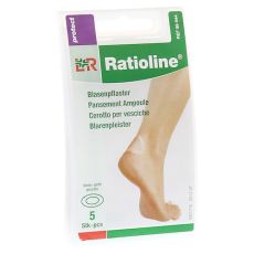 RATIOLINE protect Blasenpflaster 3,8x6 cm klein (PZN 05023299)