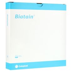 BIATAIN Silicone Ag Schaumverband 15x15 cm (PZN 11033497)