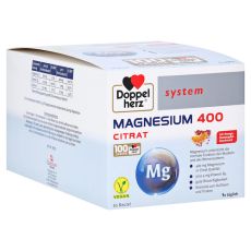 DOPPELHERZ Magnesium 400 Citrat system Granulat (PZN 16622146)