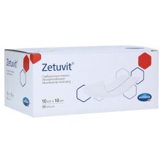 ZETUVIT Saugkompressen unsteril 10x10 cm CPC (PZN 00467761)