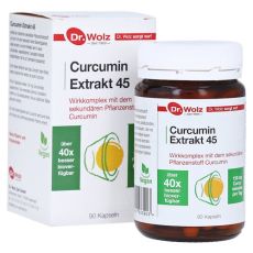 Dr. Wolz Curcumin Extrakt 45 Kapseln (PZN 10793390)