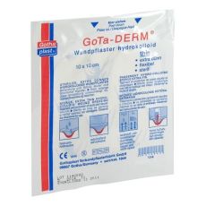 GOTA-DERM thin hydrokoll.Wundpfl.steril 10x10 cm (PZN 00166539)