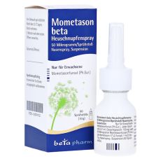 Mometason beta Heuschnupfenspray 50µg/Sprühstoß (PZN 14374112)