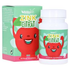 ZINKCITRAT Kinder Kautabletten vegan (PZN 16924870)