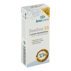 LENSCARE SeeOne 55 Monatslinse -3,25 dpt (PZN 02194623)