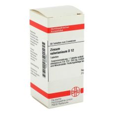 ZINCUM VALERIANICUM D 12 Tabletten (PZN 02637581)