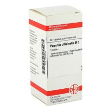 PAEONIA OFFICINALIS D 6 Tabletten (PZN 02808203)