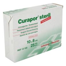 CURAPOR Wundverband steril transparent 8x10 cm (PZN 02913756)