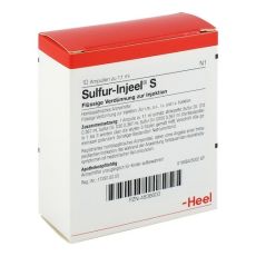 SULFUR INJEEL S Ampullen (PZN 04836600)