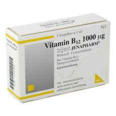 Vitamin B12 1.000 µg Inject Jenapharm Ampullen (PZN 07146988)