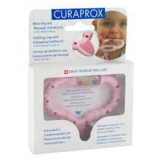 CURABABY Girl pink CBR Beißring (PZN 04338948)