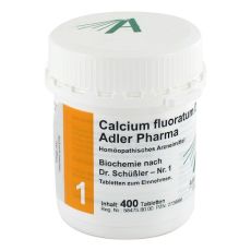 BIOCHEMIE Adler 1 Calcium fluoratum D 12 Tabletten (PZN 02726698)