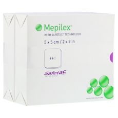 MEPILEX 5x5 cm Schaumverband (PZN 12700665)