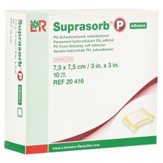 SUPRASORB P PU-Schaumv.selbstklebend 7,5x7,5 cm (PZN 11531309)