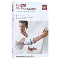 BORT EpiBasic Bandage L schwarz (PZN 09444299)