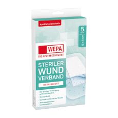 WEPA Wundverband wasserdicht 8x15 cm steril (PZN 16234220)