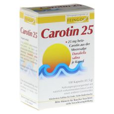 Carotin 25 Feingold Kapseln (PZN 07291839)
