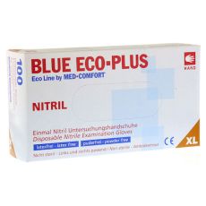 HANDSCHUHE Einmal Nitril XL blau (PZN 02500132)