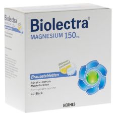 BIOLECTRA Magnesium Brausetabletten (PZN 03154399)