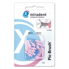 MIRADENT Interd.Pic-Brush Ersatzb.xx-fein pink (PZN 03430741)