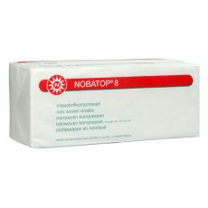 NOBATOP 8 Kompressen 7,5x7,5 cm unsteril (PZN 07099177)