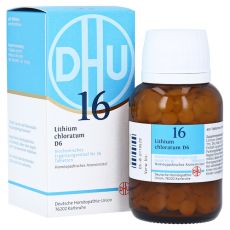 BIOCHEMIE DHU 16 Lithium chloratum D 6 Tabletten (PZN 06584396)