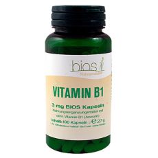 VITAMIN B1 3 mg Bios Kapseln (PZN 06054729)